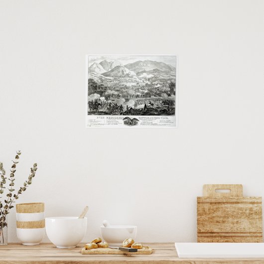 ブエナビスタの記憶に残る戦い ポスター (キッチン)