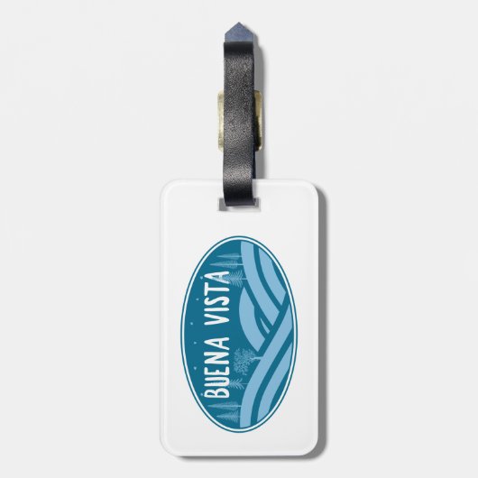 ブエナビスタコロラドアウトドア ラゲッジタグ (裏面縦)