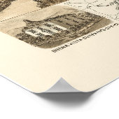 ブエナビスタ， VAパノラママップ – 1891 ポスター (角)