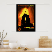 ブエナベンチュラ・デュルティ反神権主義引用文ポスター ポスター (キッチン)