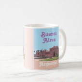 ブエノスアイレスお土産，アルゼンチン コーヒーマグカップ (正面右)