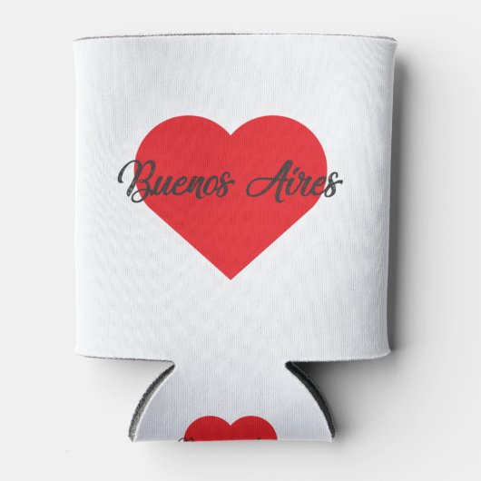 ブエノスアイレスが大好き – アルゼンチン 缶クーラー (正面)