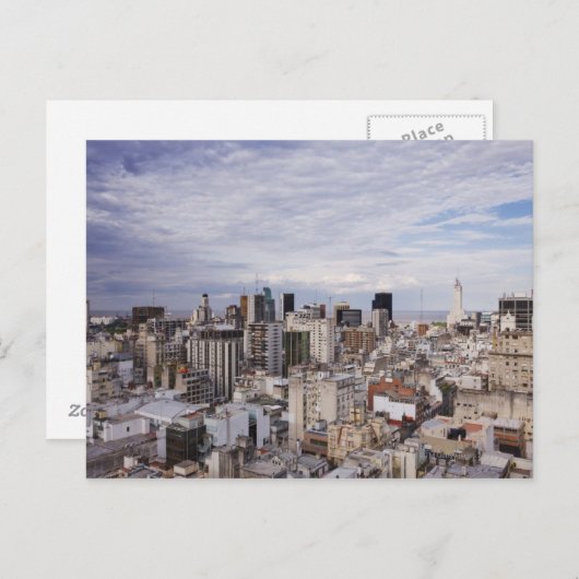 ブエノスアイレスのスカイライン2 ポストカード (正面/裏面)