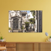 ブエノスアイレスのラレクレタ墓地 キャンバスプリント (インサイチュ (リビング))