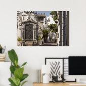 ブエノスアイレスのラレクレタ墓地 ポスター (ホームオフィス)