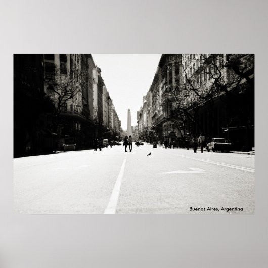 ブエノスアイレスの夏の午後 ポスター (正面)