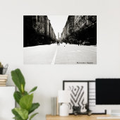 ブエノスアイレスの夏の午後 ポスター (ホームオフィス)