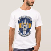 ブエノスアイレスの情熱、首都のサッカーへの贈り物 Tシャツ (正面)