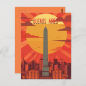 ブエノスアイレスへの旅行 ポストカード (正面/裏面)