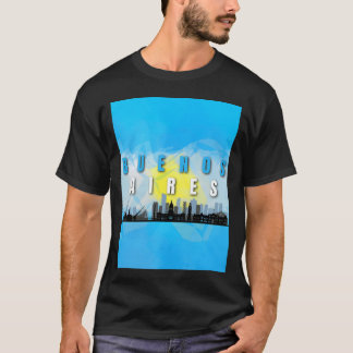 ブエノスアイレスを愛してる面白いデザイン Tシャツ