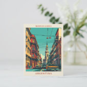 ブエノスアイレスアルゼンチエレガントンビンテージ旅行 ポストカード (スタンド正面)