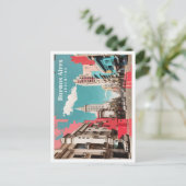 ブエノスアイレスアルゼンチポップ・アートのンアートトラベルイラストレーション ポストカード (スタンド正面)