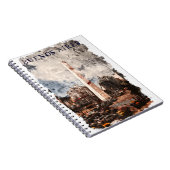 ブエノスアイレスアルゼンチンスカイラインの水彩 ノートブック (右側)