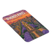 ブエノスアイレスアルゼンチントラベルアートヴィンテージ マグネット (右側)