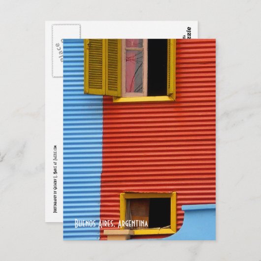 ブエノスアイレスアルゼンチンハガキ ポストカード (正面/裏面)