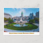 ブエノスアイレスアルゼンチンパノラマ ポストカード (正面)