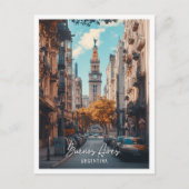 ブエノスアイレスアルゼンチンビューティフルシティ ポストカード (正面)