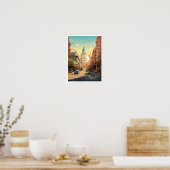 ブエノスアイレスアルゼンチンヴィンテージトラベルイラストレーション ポスター (キッチン)