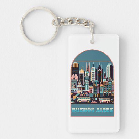 ブエノスアイレスアルゼンチン キーホルダー (正面)
