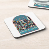 ブエノスアイレスアルゼンチン コースター (左側)