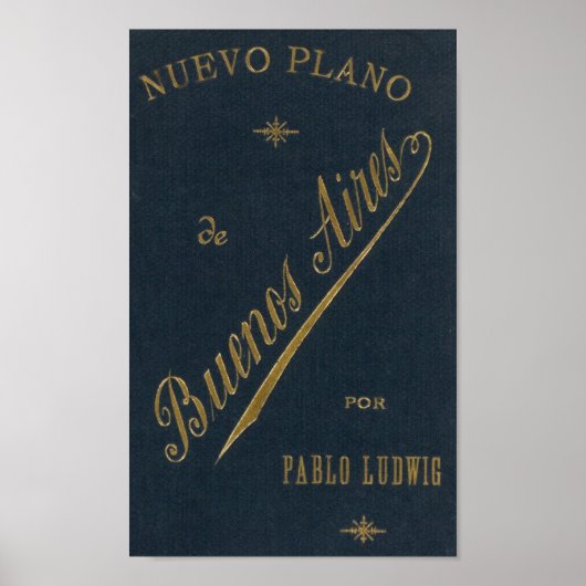 ブエノスアイレスアルゼンチン ポスター (正面)