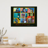 ブエノスアイレスカミニートバルコニー ポスター (キッチン)