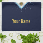 ブエノスアイレスシティアルゼンチンレトロ丹後ヴィンテージ キッチンタオル (折り畳み)