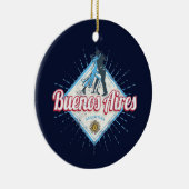 ブエノスアイレスシティアルゼンチンレトロ丹後ヴィンテージ セラミックオーナメント (右)