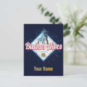 ブエノスアイレスシティアルゼンチンレトロ丹後ヴィンテージ ポストカード (スタンド正面)