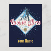 ブエノスアイレスシティアルゼンチンレトロ丹後ヴィンテージ ポストカード (正面)