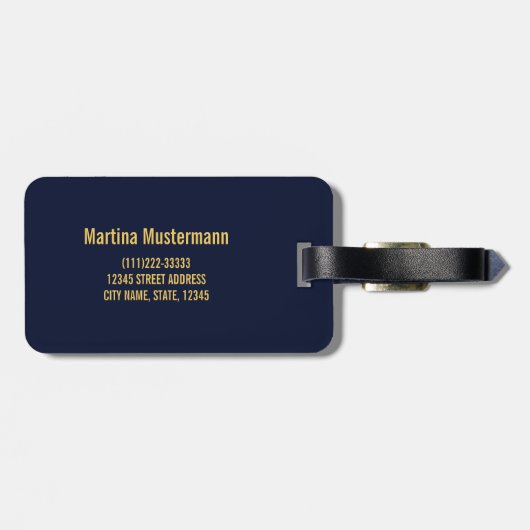 ブエノスアイレスシティアルゼンチンレトロ丹後ヴィンテージ ラゲッジタグ (裏面横)