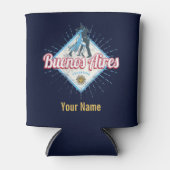 ブエノスアイレスシティアルゼンチンレトロ丹後ヴィンテージ 缶クーラー (正面)