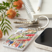 ブエノスアイレストラベルキーチェーン キーホルダー (正面右)