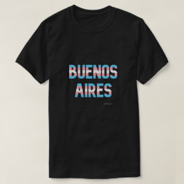 ブエノスアイレスプライドトランスジェンダー国旗 Tシャツ