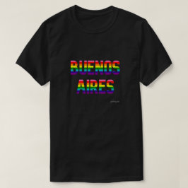ブエノスアイレスプライドTシャツ |レインボーフラグ Tシャツ