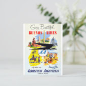 ブエノスアイレスヴィンテージ旅行 ポストカード (スタンド正面)