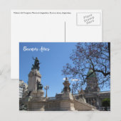 ブエノスアイレス下院議員 ポストカード (正面/裏面)