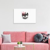 ブエノスアイレス国旗（アルゼンチン） キャンバスプリント (インサイチュ (リビング))