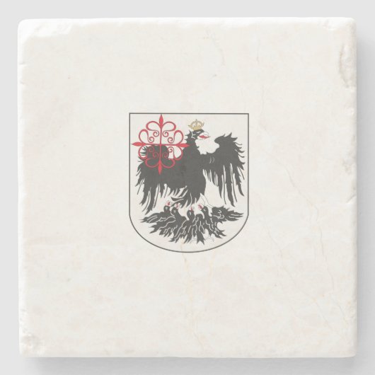 ブエノスアイレス国旗（アルゼンチン） ストーンコースター (正面)