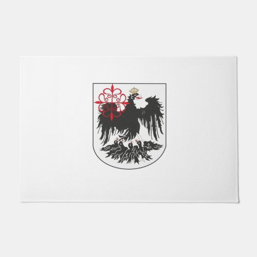 ブエノスアイレス国旗（アルゼンチン） ドアマット (正面)