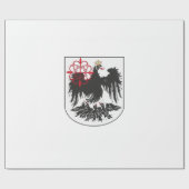 ブエノスアイレス国旗（アルゼンチン） ラッピングペーパー (フラット)