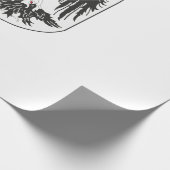 ブエノスアイレス国旗（アルゼンチン） ラッピングペーパー (角)