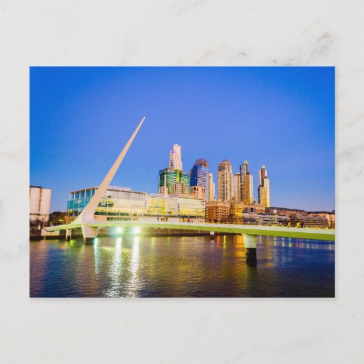 ブエノスアイレス夜景 ポストカード (正面)