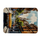 ブエノスアイレス水彩画 マグネット (横)