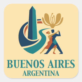 ブエノスアイレス アルゼンチン スクエアシール