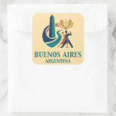 ブエノスアイレス アルゼンチン スクエアシール (バッグ)