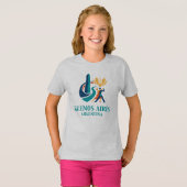 ブエノスアイレス アルゼンチン Tシャツ (正面フル)