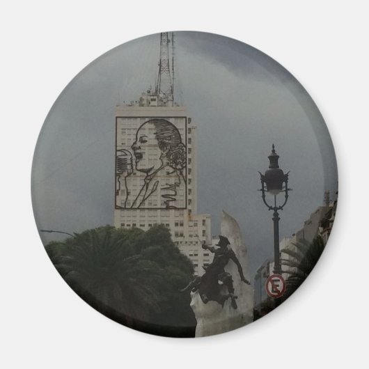 ブエノスアイレス – エビタ マグネット (正面)