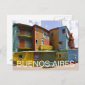 ブエノスアイレス，カニート，ラボカ ポストカード (正面/裏面)