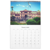 ブエノスアイレス カレンダー (1月 2026)